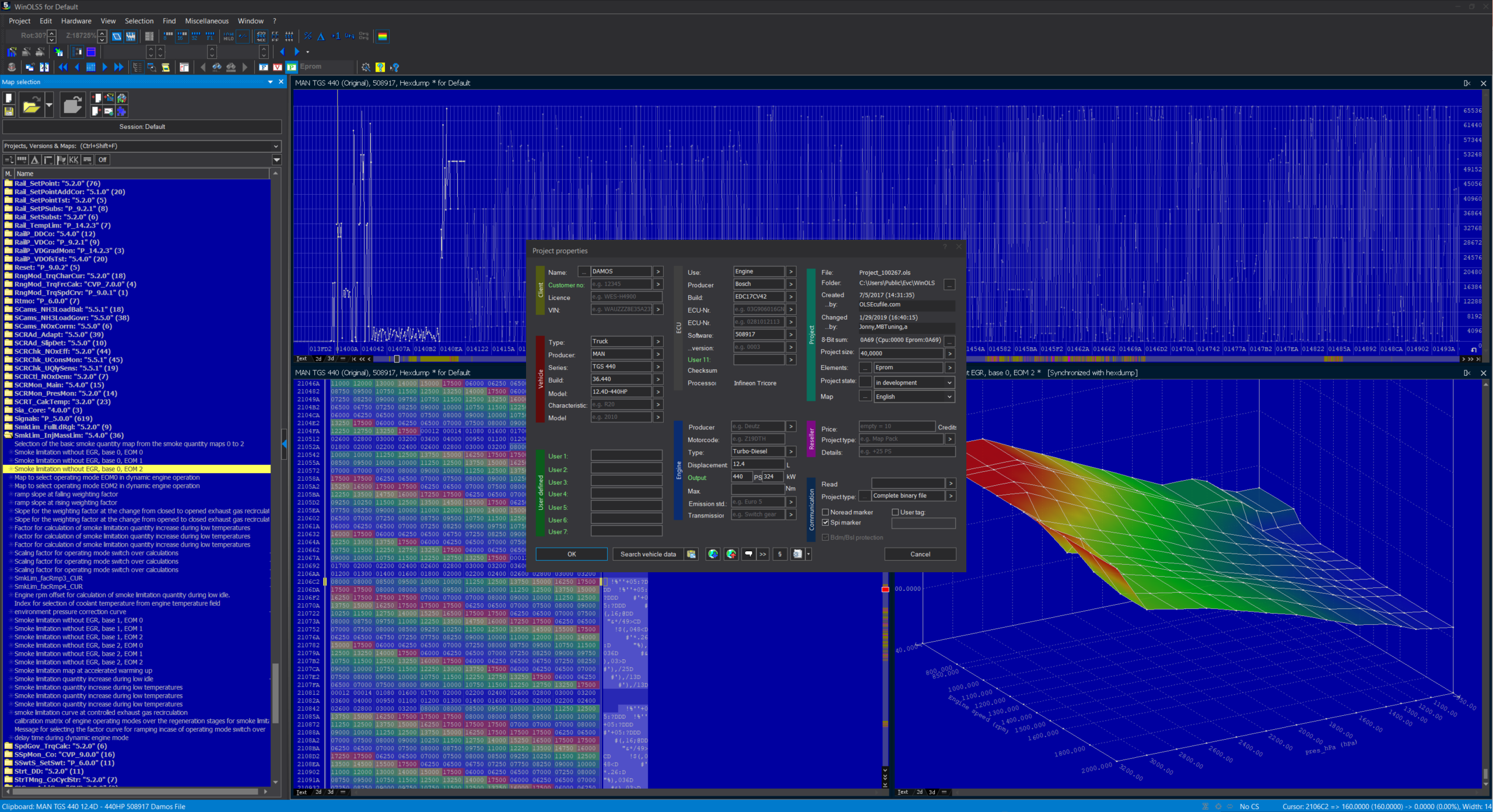 MAN TGS 440 12.4D 440HP 508917 Damos File