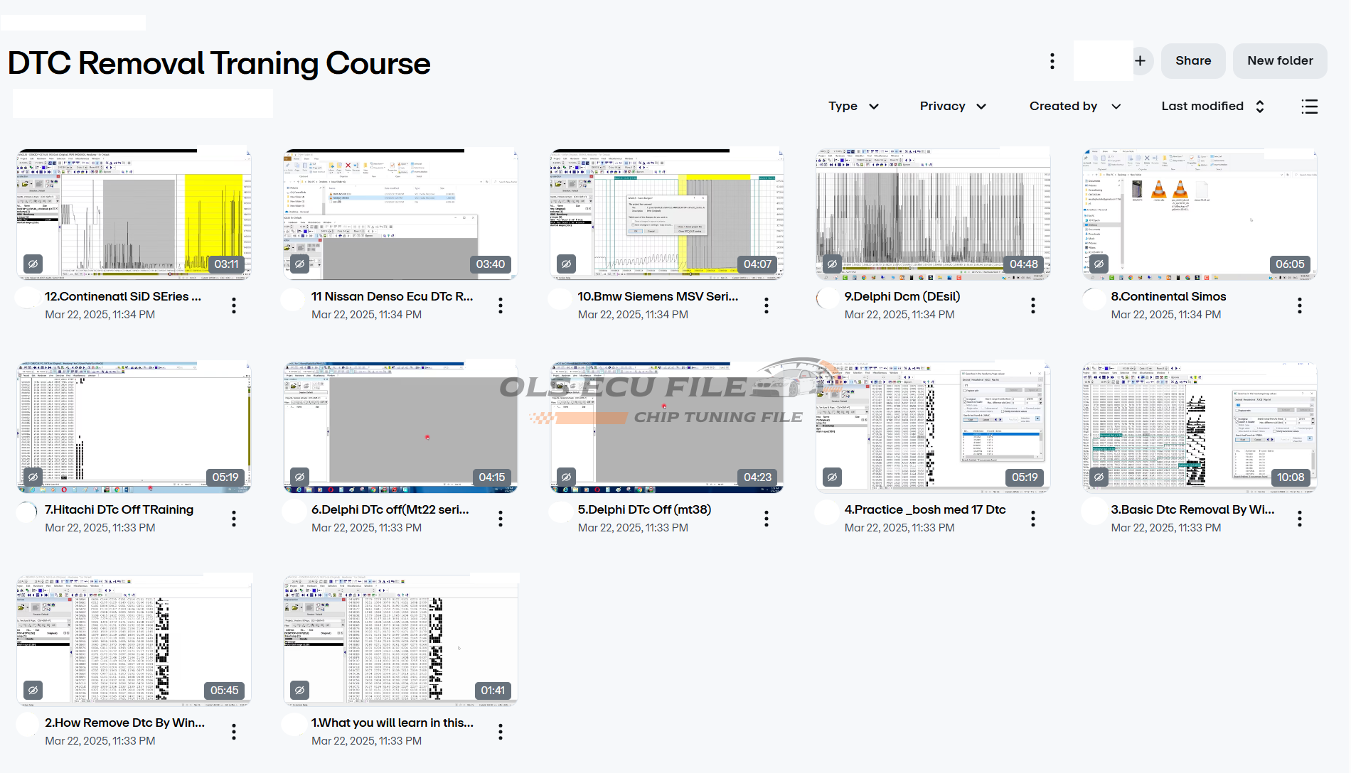 WinOLS Video Training DTC OFF