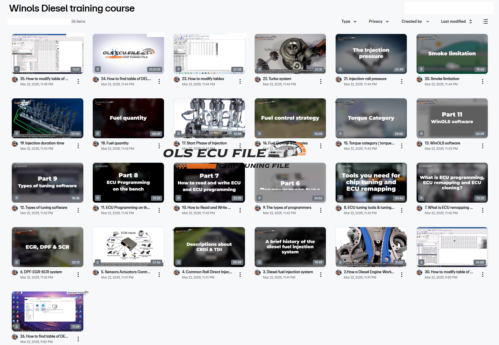 WinOLS Diesel Video Training Course